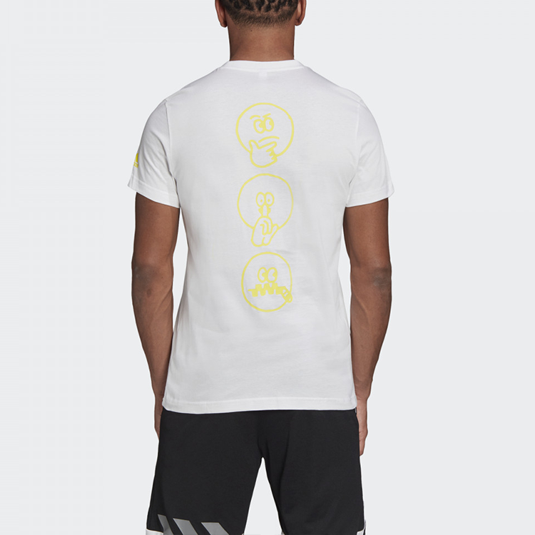 adidas Dame Hecklers Short Sleeve White GD8715