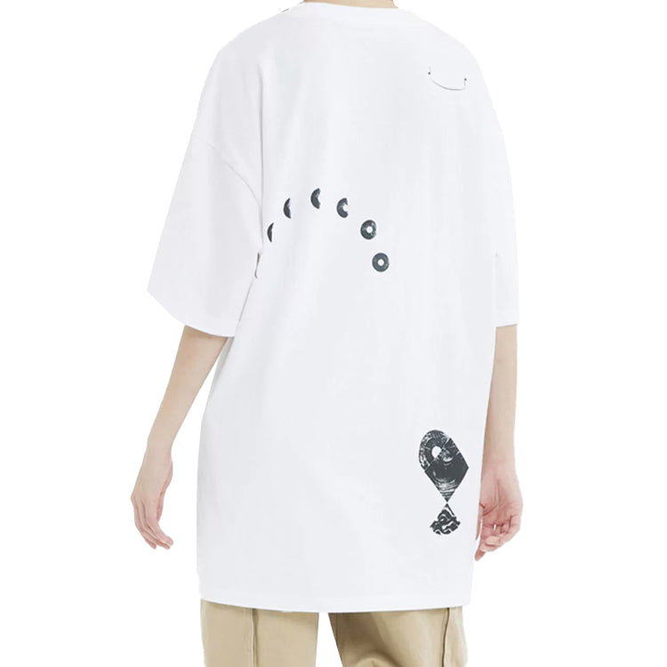 Converse FW20 Basic Round Neck Short Sleeve Couple Style 'White' 10021417-102