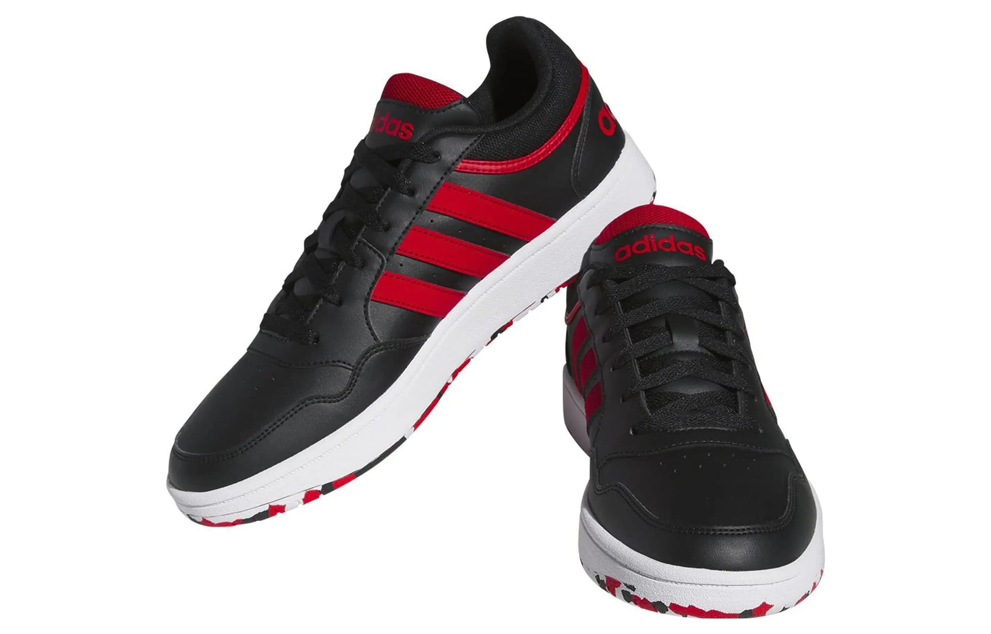 adidas  Hoops 3.0 Low 'Black Red' ID7983