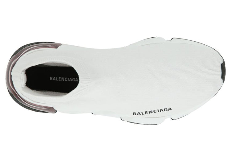(WMNS) Balenciaga Speed Sneaker 'Clear Sole - White' 607543W2DB69951