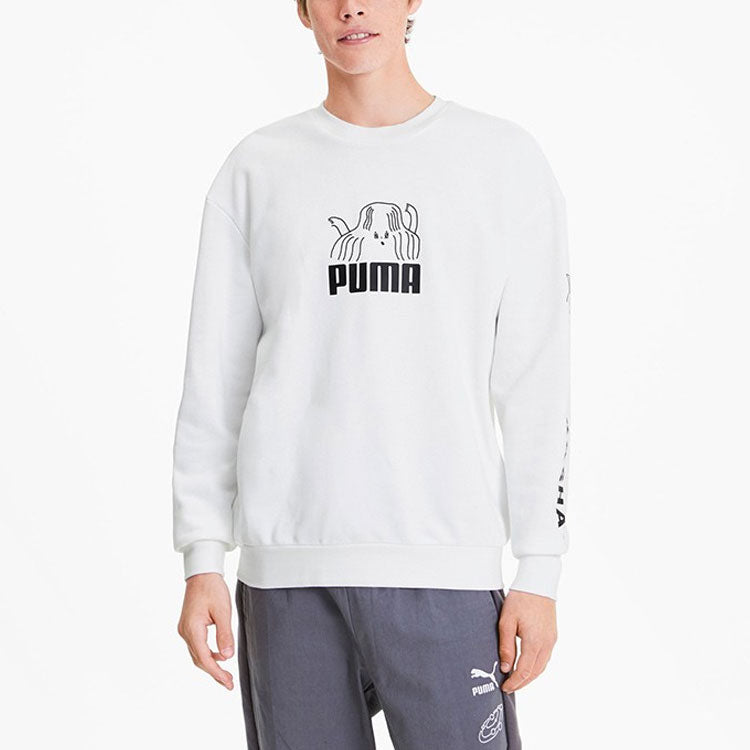 PUMA x TYAKASHA Crewneck Hoody White 595562-02