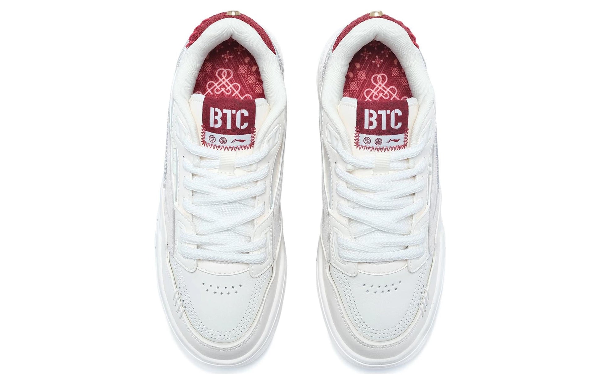(WMNS) Li-Ning 001 BTC Prm 'White Grey' AGCT004-3
