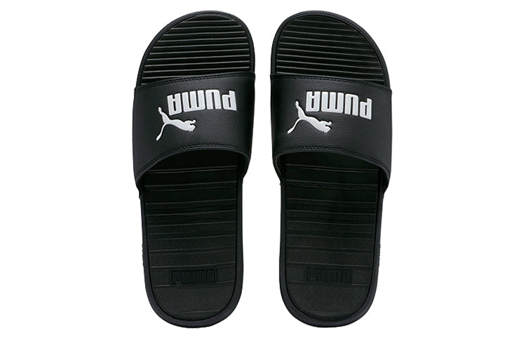 PUMA Cool Cat Slides 'Black White' 371023-01