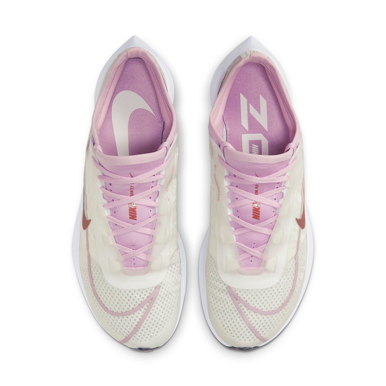 (WMNS) Nike Zoom Fly 3 'White Light Arctic Pink Bronze' AT8241-103