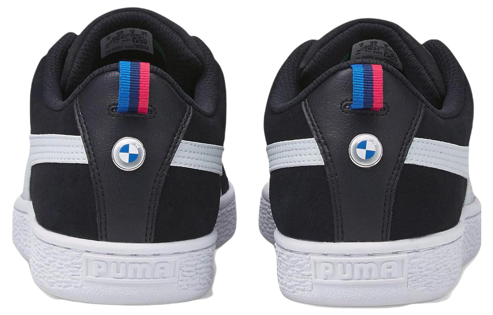 PUMA BMW Motorsport x Suede 'Black White' 307116-01