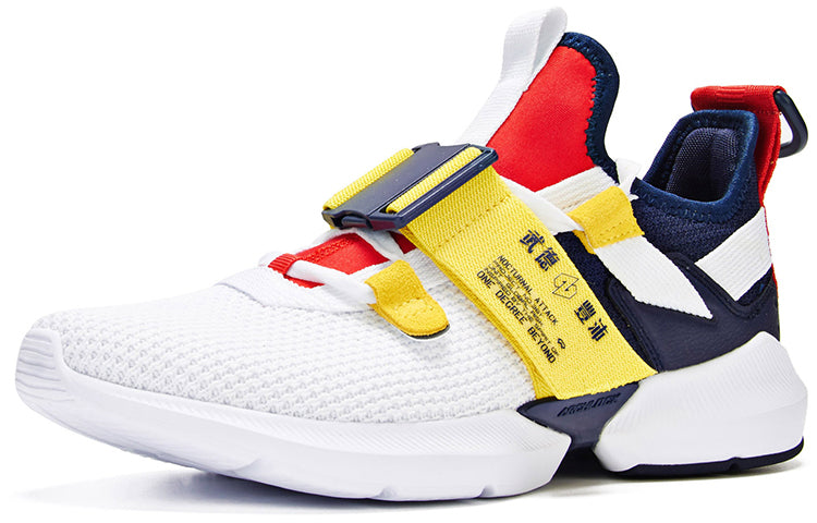 361 Degrees Cross Fire Glory Lifestyle Shoes 'White Navy Red' 571936726-3
