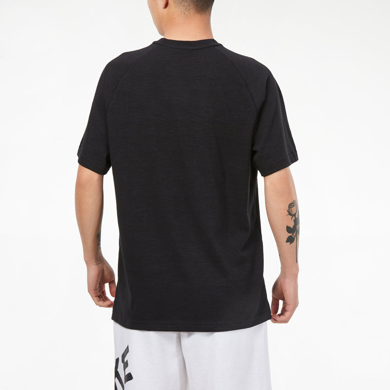 Nike Sports Training Loose Breathable Round Neck Short Sleeve Black CZ9867-010