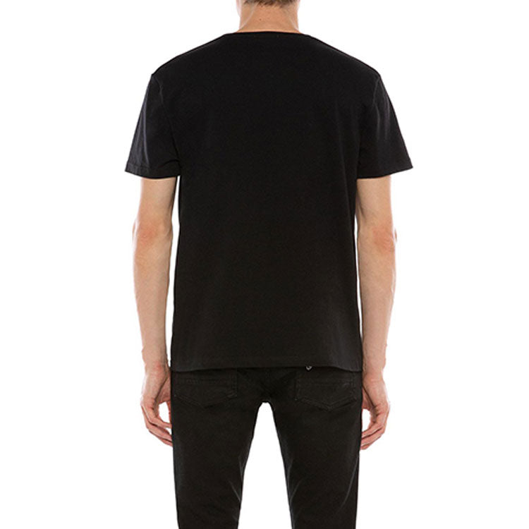 Men's Alexander McQueen Printing Short Sleeve Black 595649-QOZ59-0901