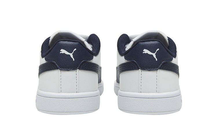 (TD) PUMA Smash v2 Leather Velcro 'White Peacoat' 365174-04