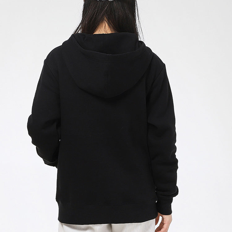 (WMNS) Nike Rhinestone Fleece Hoodie 'Black' DH1412-010