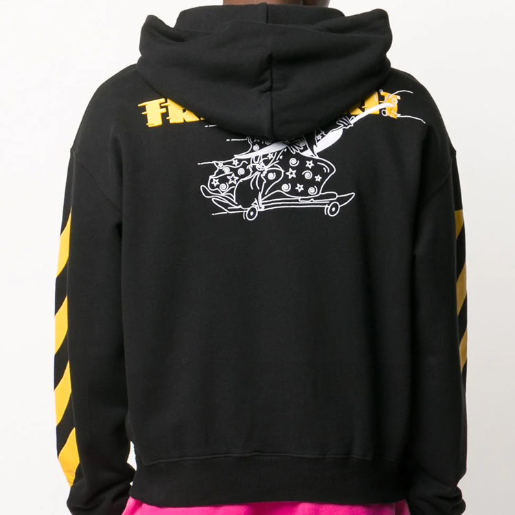 Off-White FW20 Free Spirit Embroidery Mens Sweater OMBB037F20FLE0091018