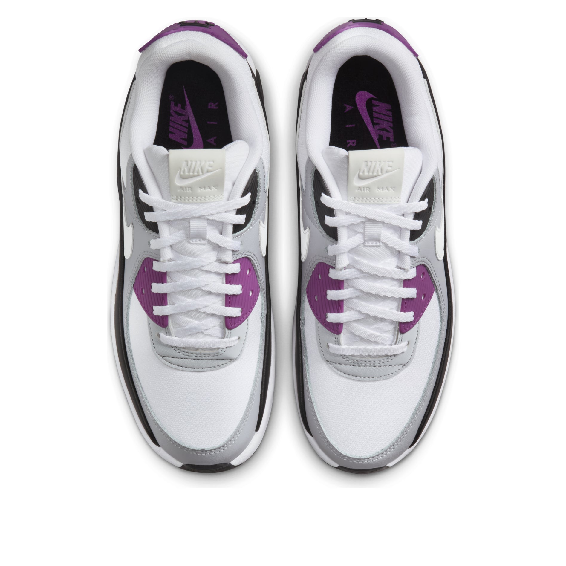 (WMNS) Nike Air Max 90 LV8 'White Black Bold Berry Grey' FD4328-109
