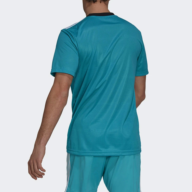 Men's adidas Real Madrid 2nd Away Fan Edition Short Sleeve Soccer/Football Malachite Green Jersey H40951