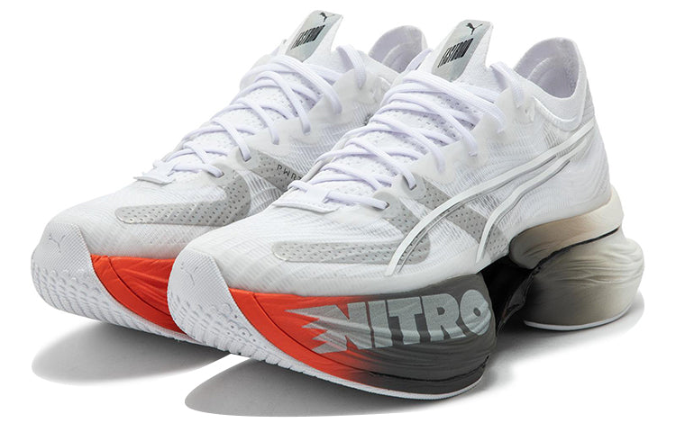 PUMA Fastroid Nitro 'White Silver Cherry Tomato' 379068-04