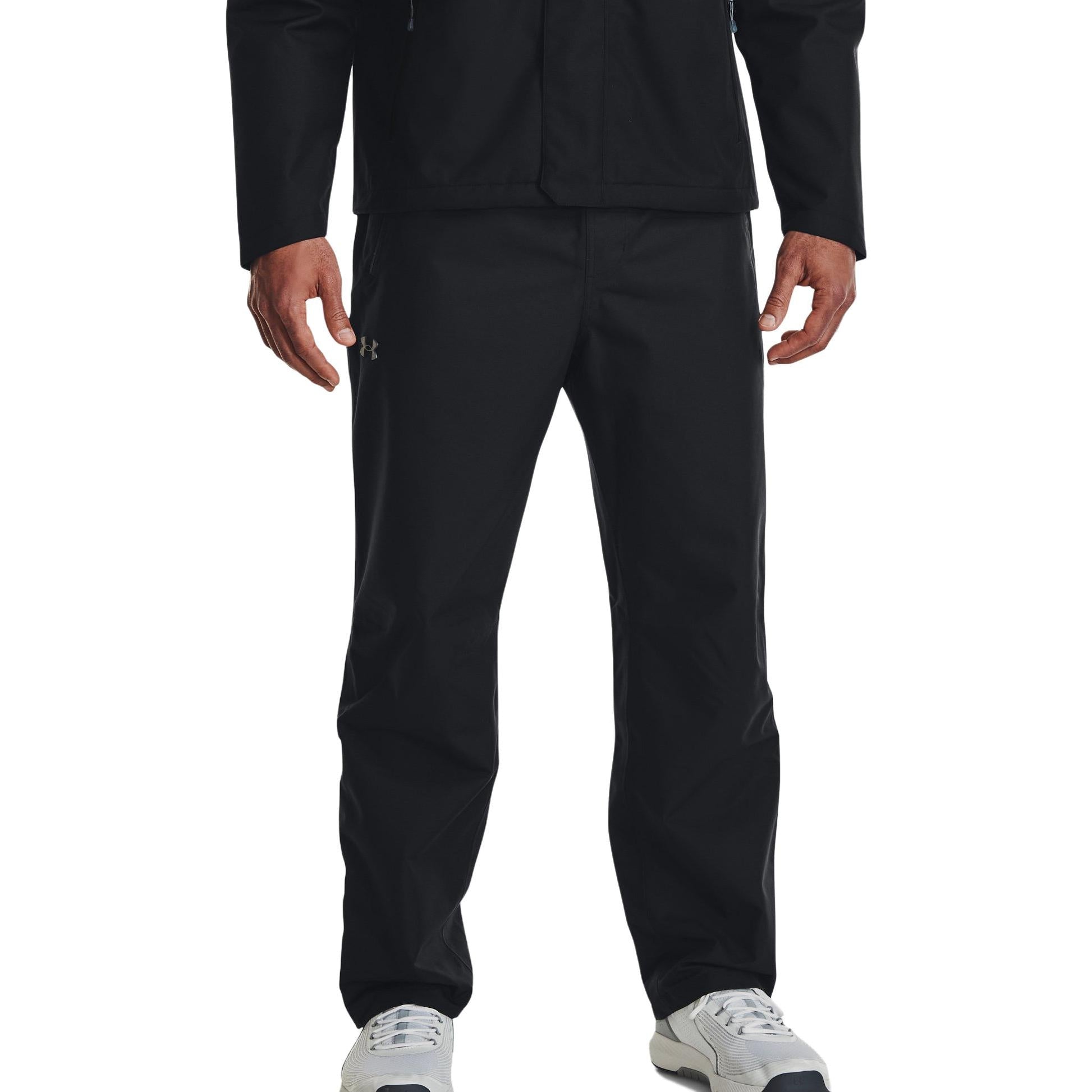 Under Armour Stormproof Lined Rain Pants 'Black' 1369255-001