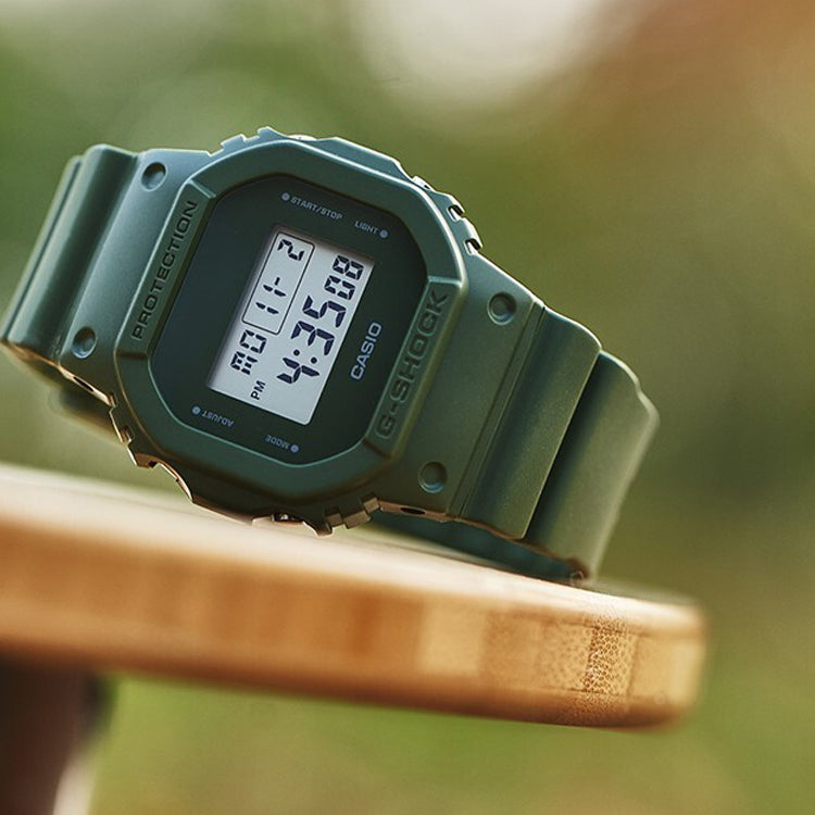 CASIO G-Shock Square 'Green' DW-5600ET-3PR