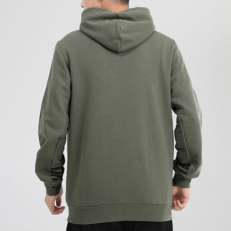 adidas M E Comf Hd Tt Knit Casual Pullover Hooded Jacket Green GD5462