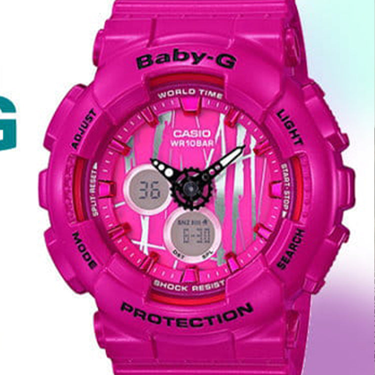 CASIO Baby-G 'Pink' BA-120SP-4A