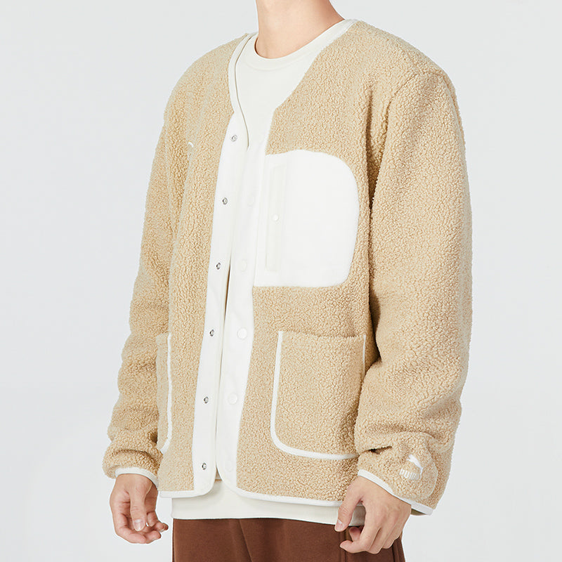 PUMA Das CC Stand Collar Jacket 'Beige' 539915-12
