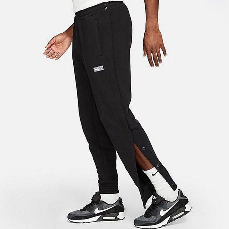 Men's Nike Solid Color Side Sports Pants/Trousers/Joggers Black CV1488-010