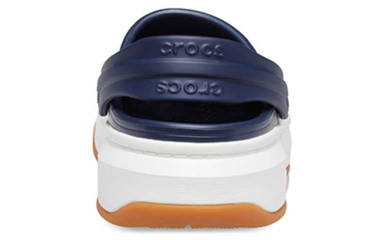 Crocsband Full Force Thick Sole Sandals Unisex Blue White 206122-462