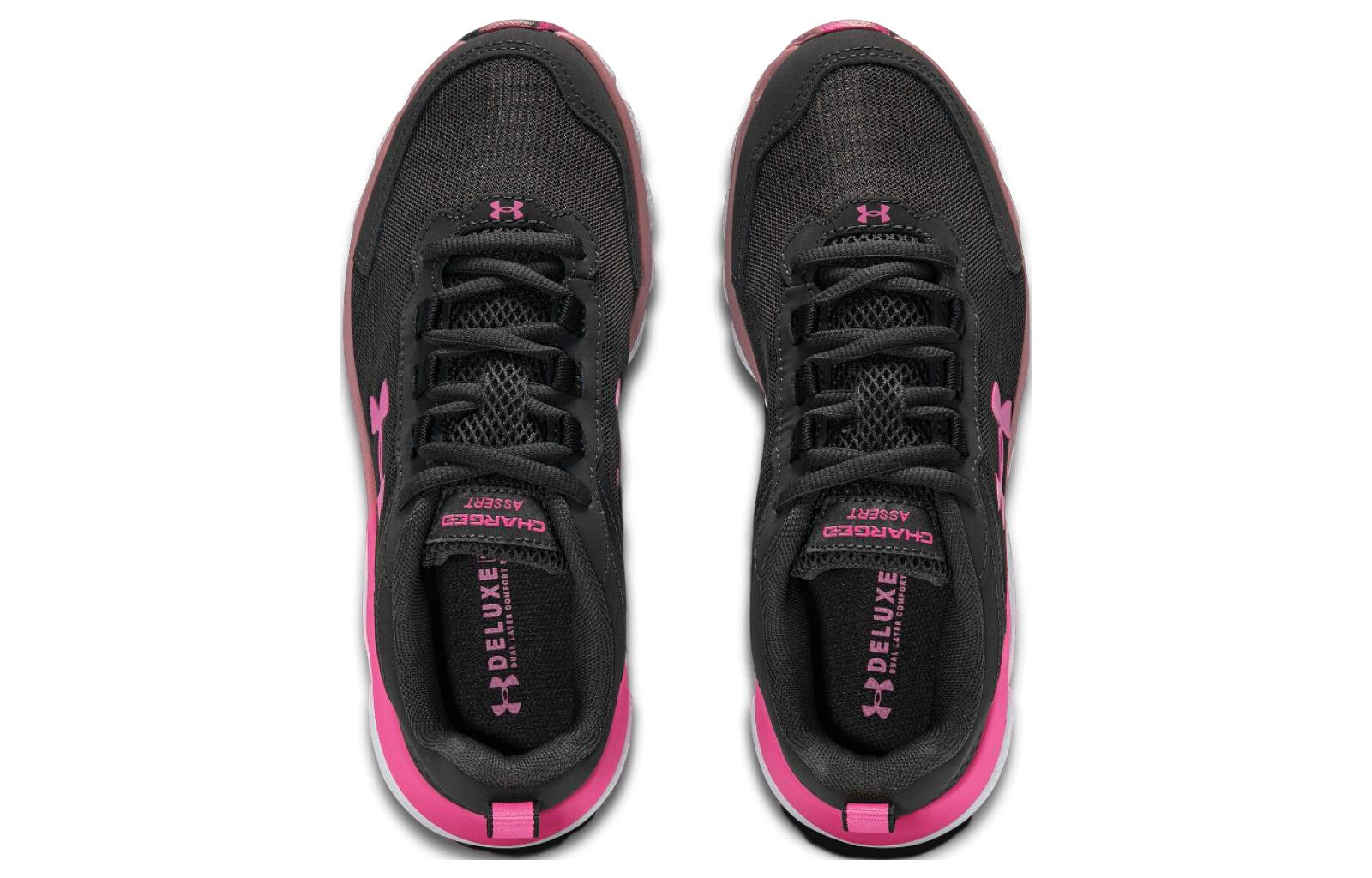 (WMNS) Under Armour Charged Assert 9 Mbl CN 'Black Pink' 3025708-101