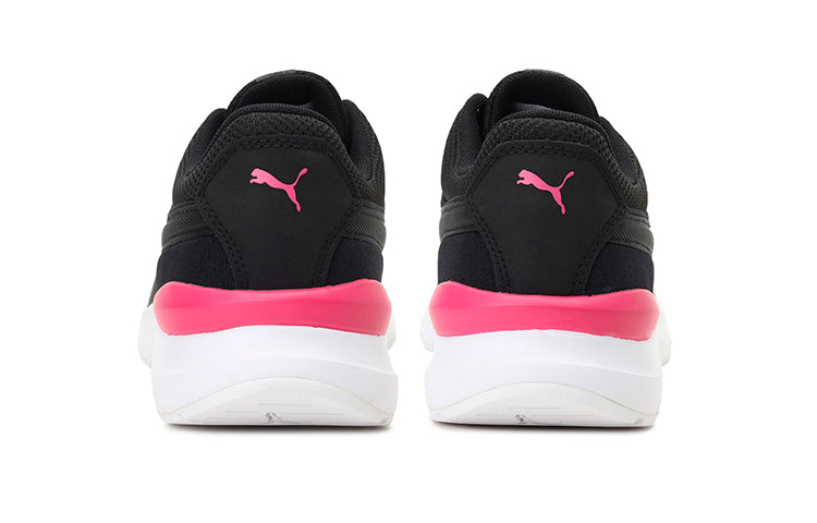PUMA Adela Satin Jr K Black/White/Pink 369086-01