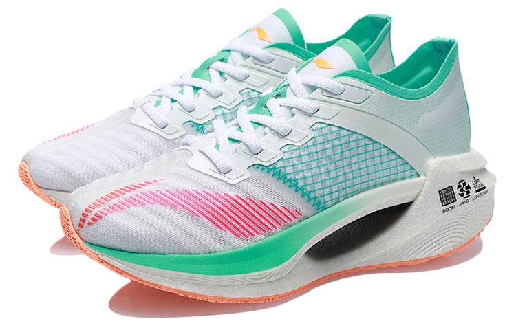 (WMNS) Li-Ning Essential 'White Light Green' ARHR122-3