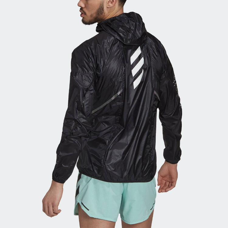adidas Outdoor Sports Hooded Jacket Black GJ7621