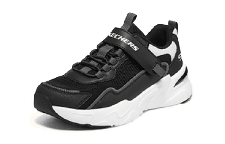(GS) Skechers Bob's Bamina 'Black White' 406117L-BKW