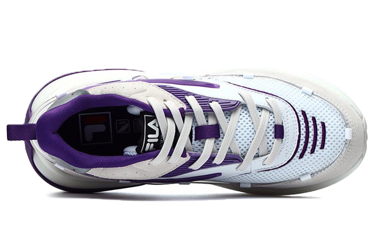 (WMNS) Fila Fusion 'White Purple' T12W135210FWD