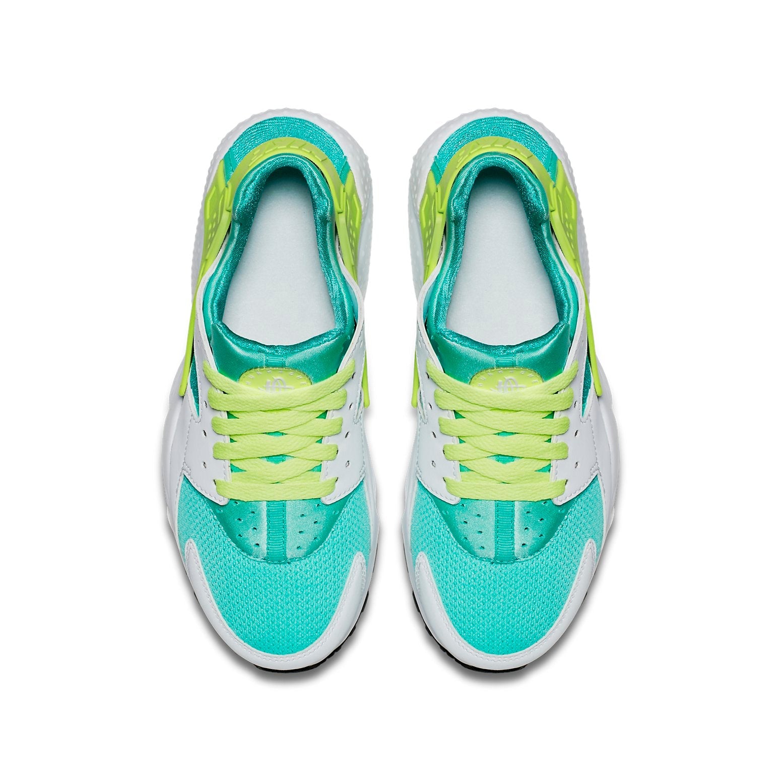(GS) Nike Huarache White/Green 654280-106