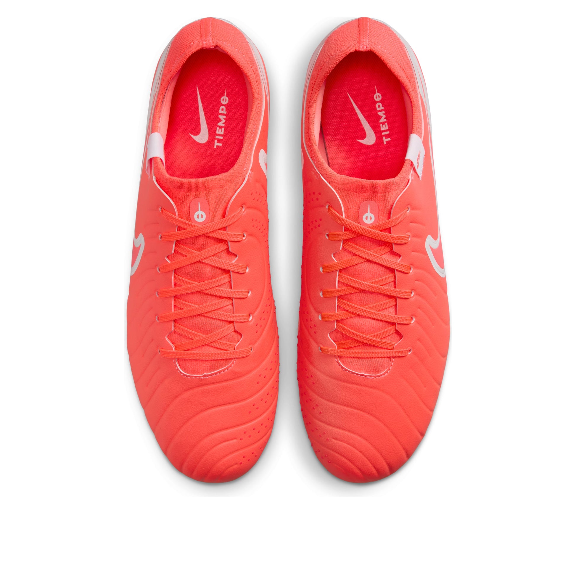 Nike Tiempo Legend 10 Pro Hard Ground Low-Cut Cleats 'Hot Lava White' DV4332-800