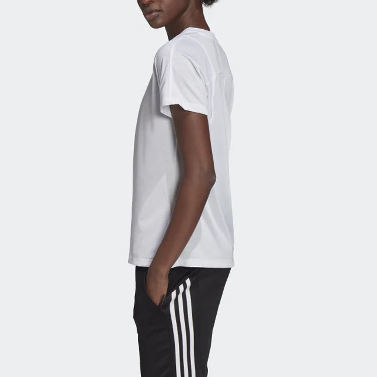 (WMNS) adidas Back Short Sleeve White FL1829