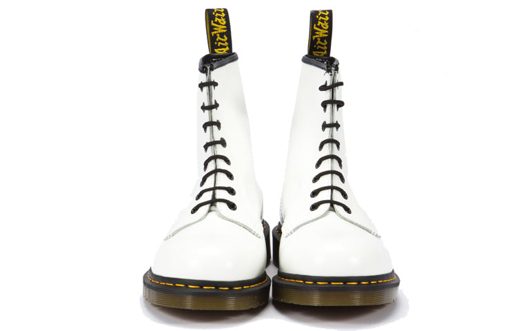 Dr. Martens 1460 PASCAL Classic 8 High Top Martin boots Unisex White 10072100
