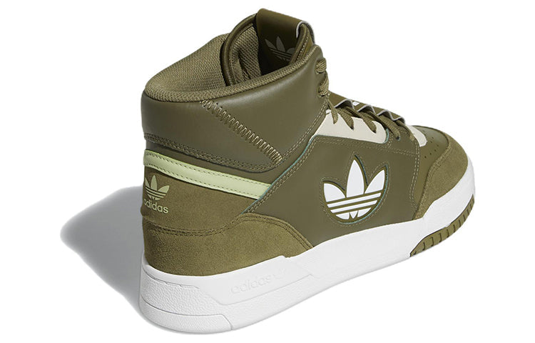 adidas originals Drop Step XL 'Dark Green White Light Gray' GZ1572