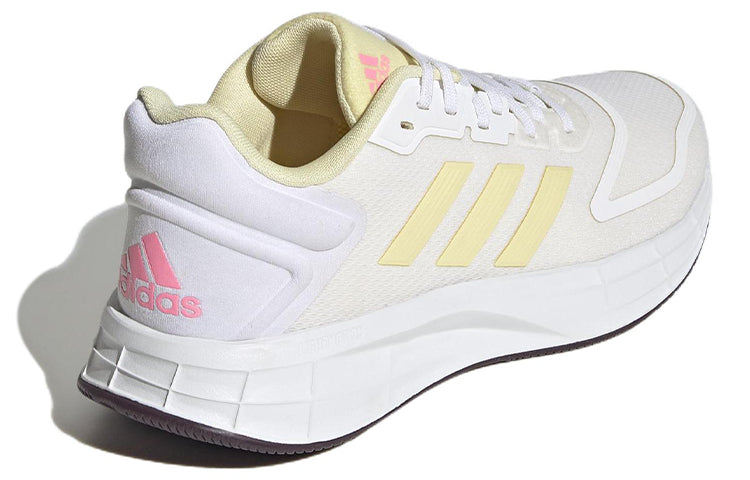 (WMNS) adidas Duramo 10 'White Yellow Pink' GW4115