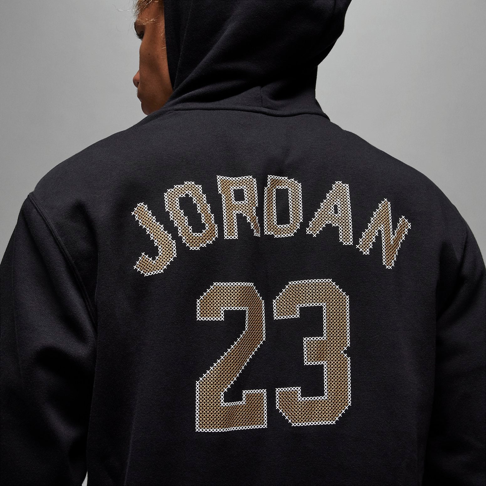 Air Jordan Holiday Fleece Pullover Hoodie 'Black' FD7465-011