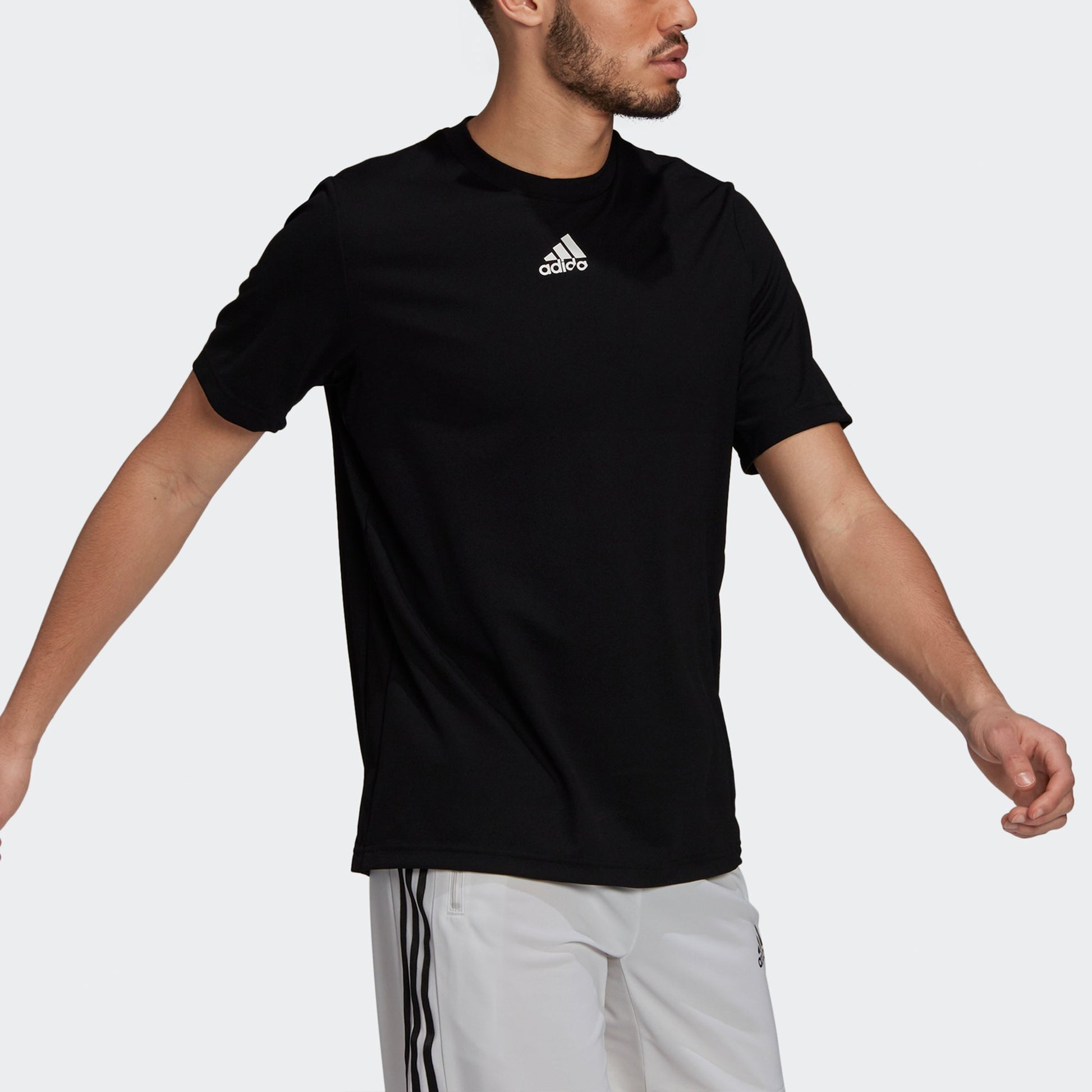 adidas Sprt4ia G T Leisure Sports Short Sleeve Men's Black GL2361