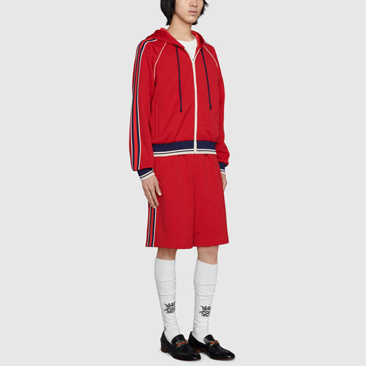 Gucci GG Knitted Shorts 'Red' 662336-XJDEM-6863