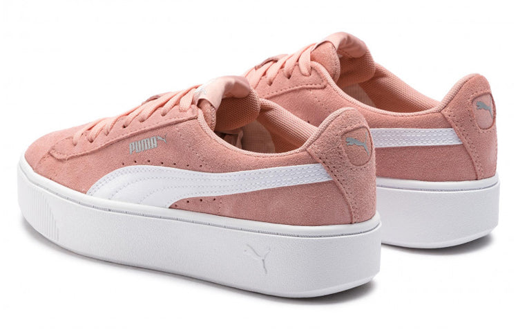 (WMNS) PUMA Vikky Stacked Casual Board Shoes 'Peach Bud White' 369144-07
