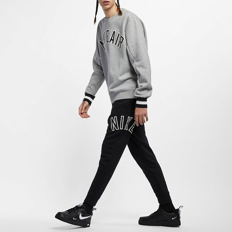 Nike Casual Sports Slim Fit Fleece Long Pants Black AR1825-010