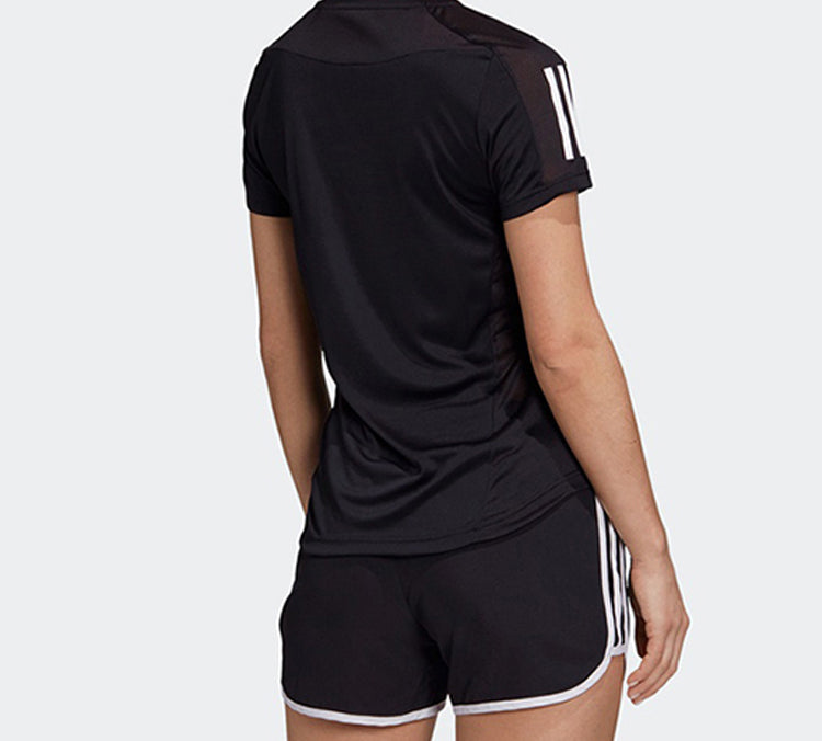 (WMNS) adidas Own The Run Tee Black FS9830