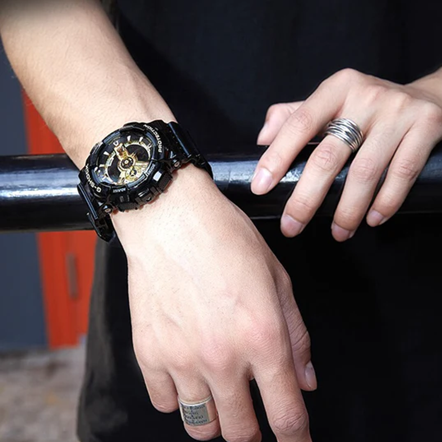 CASIO G-Shock Analog-Digital 'Black Gold' GA-110GBX-1APR