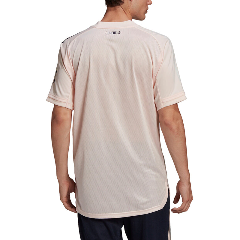 adidas 20-21 Season Juventus Soccer/Football Training Sports Short Sleeve Pink FR4269