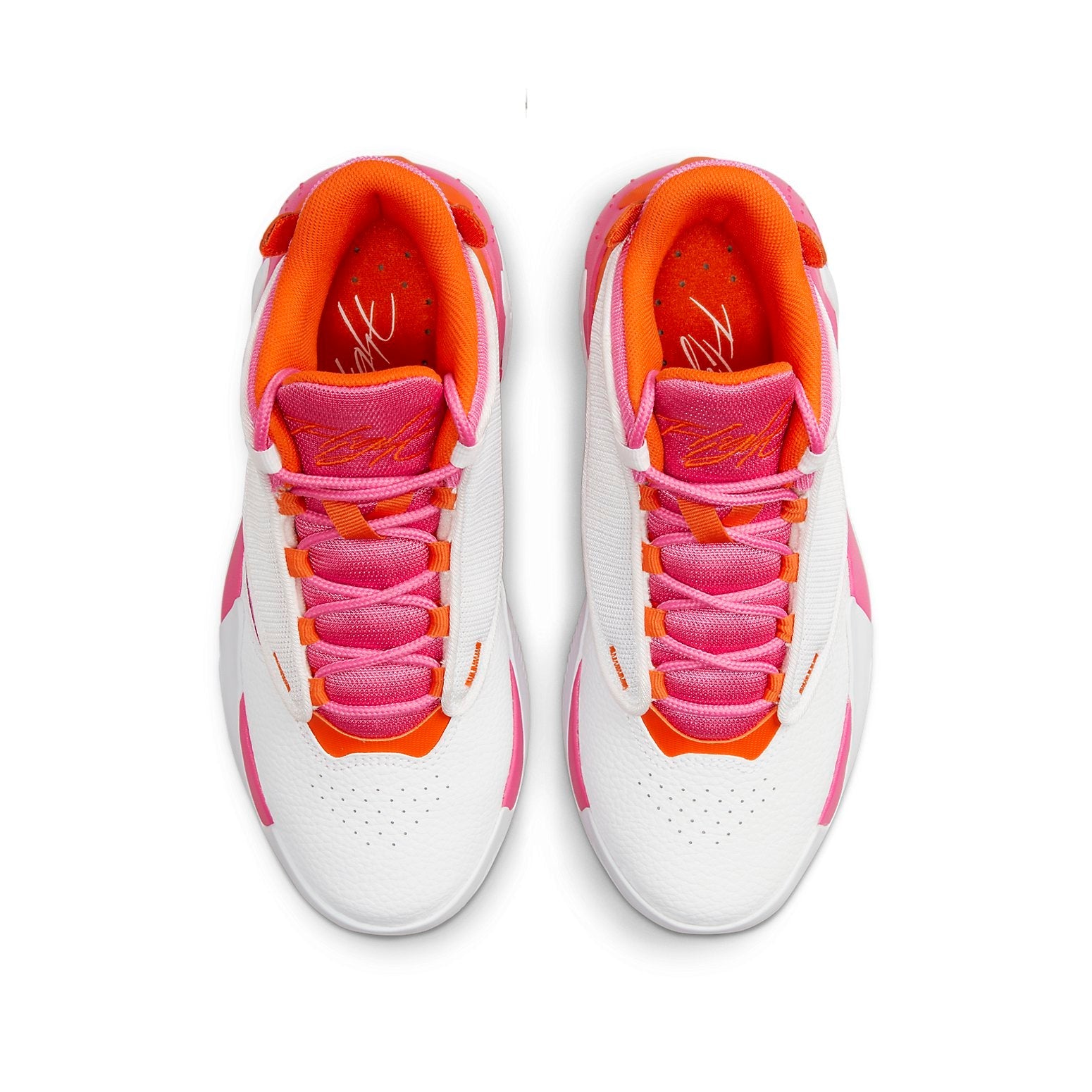 (GS) Air Jordan Max Aura 4 'White Safety Orange Pinksicle' DV0490-168