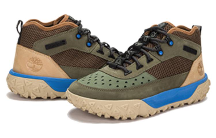 Timberland Greenstride Motion 6 Mid Lace Up Hiking Boots 'Deep Lichen Green' A5TMG