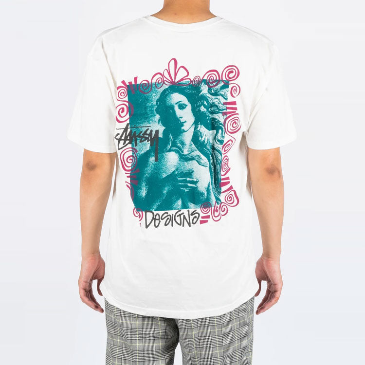 Stussy Unisex Venus Pigment Dyed Printing White 1904402