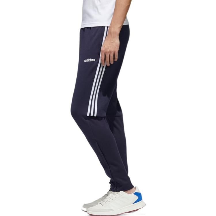 adidas Solid Color Stripe Lacing Men's Blue GD5964