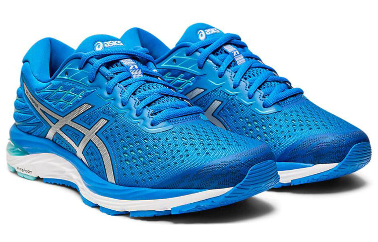 (WMNS) ASICS Gel-Cumulus 21 'Directoire Blue Silver' 1012A468-400